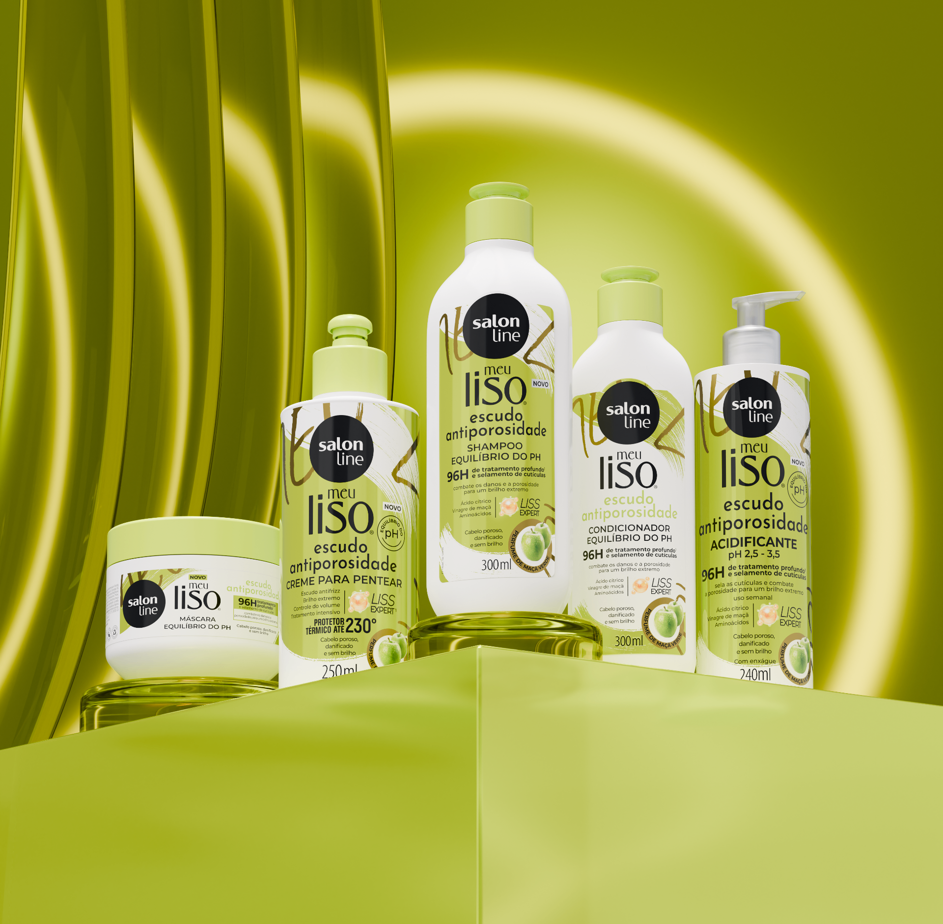 Packshot Salon Line — Escudo Antiporosidade