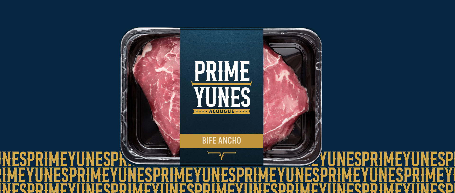 Prime Yunes — embalagem bife ancho
